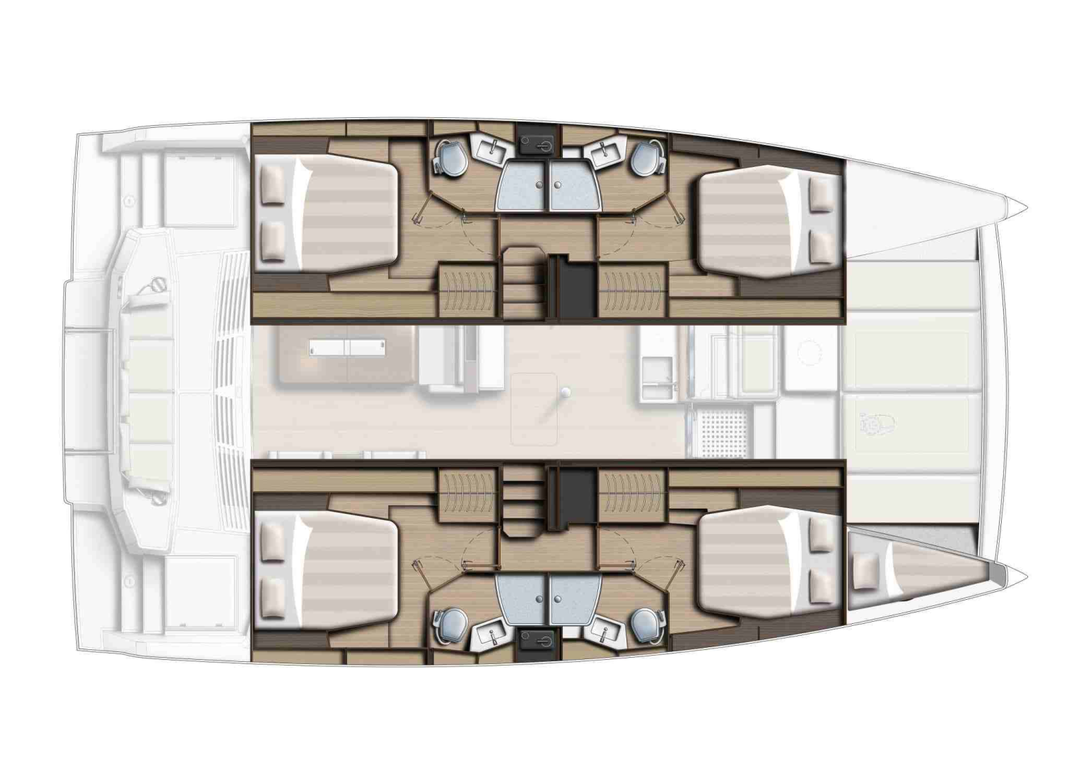 Location bateau Parham Town pas cher Bali 4.4