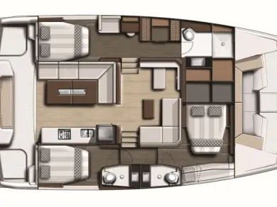 Location à Parham Town - Bali Bali Catspace Voile sur SamBoat