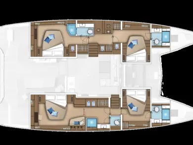 Louez un Lagoon Lagoon 55 à Parham Town