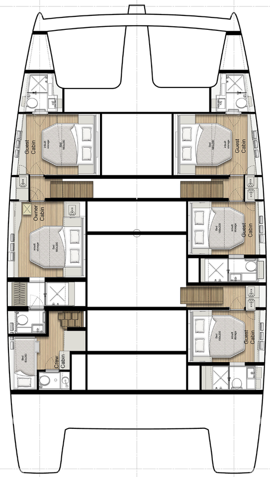 Louer Catamaran avec ou sans skipper Sunreef à Ko Kaeo (Koh Kaeo)