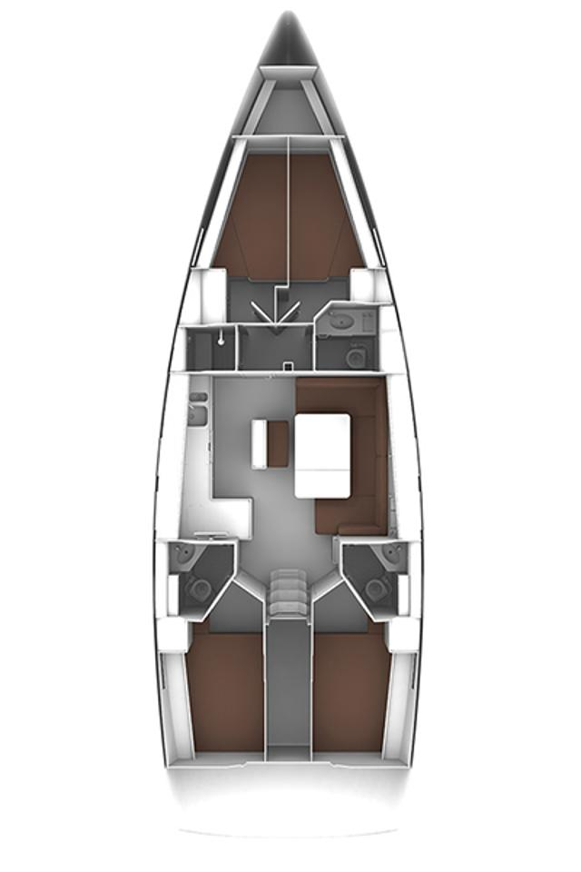 Louez un Bavaria Cruiser 46 à Jezera
