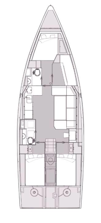 Location Voilier à Portorož - Elan Elan Impression 45 (ex. 43) - 4 cab.