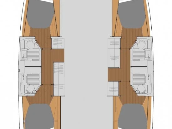 Fountaine Pajot Astrea 42 a louer à Trogir