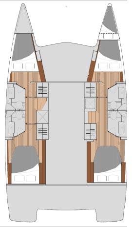 Louer Catamaran avec ou sans skipper Fountaine Pajot à Biograd na Moru
