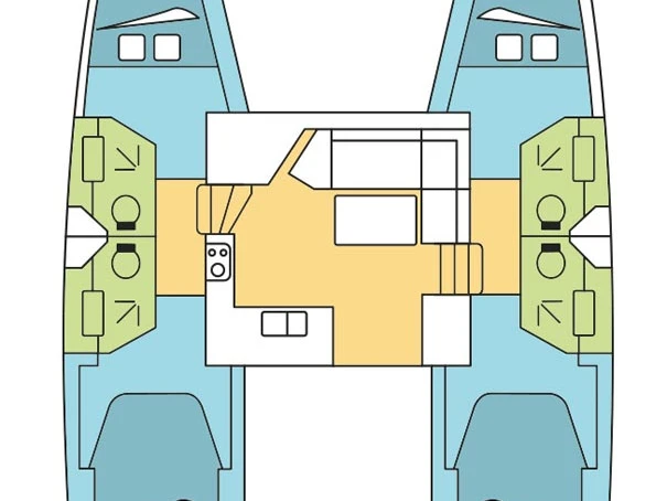 Location Catamaran Fountaine Pajot avec permis