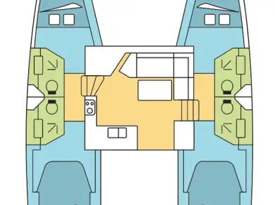Location Catamaran Fountaine Pajot avec permis