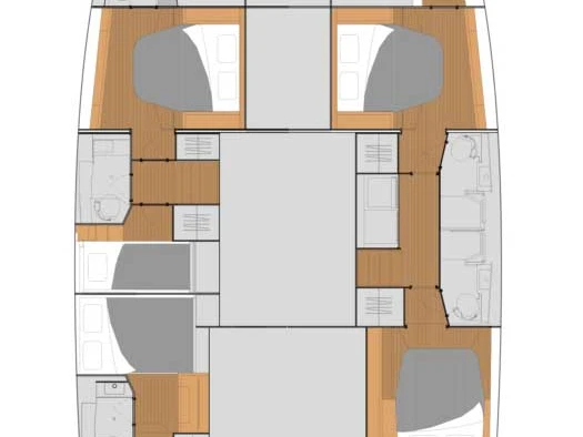 Location Catamaran à Pula - Fountaine Pajot Tanna 47