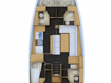 Location bateau Trogir pas cher Jeanneau 54