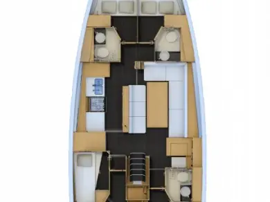 Location bateau Trogir pas cher Jeanneau 54