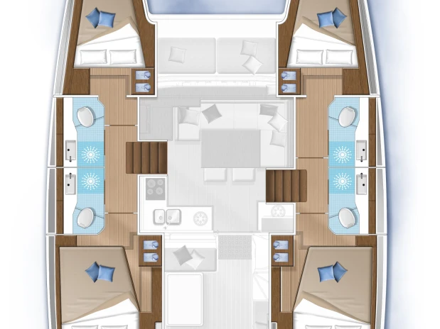 Louer Catamaran avec ou sans skipper Lagoon à Sibenik