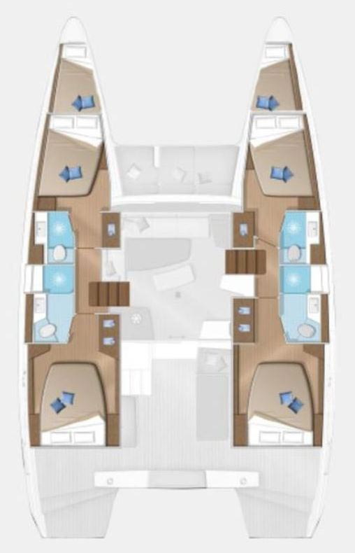 Location Catamaran Lagoon avec permis