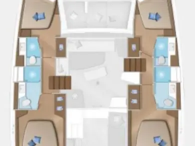 Location Catamaran Lagoon avec permis