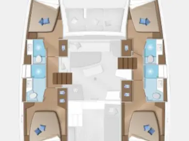 Location à Sibenik - Lagoon Lagoon 42 sur SamBoat