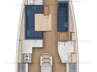 Jeanneau Sun Odyssey 380 Performance - 3 cab. a louer à Biograd na Moru