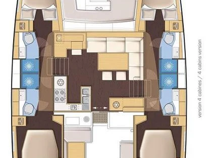 Location bateau Palma de Majorque pas cher Lagoon 450 F