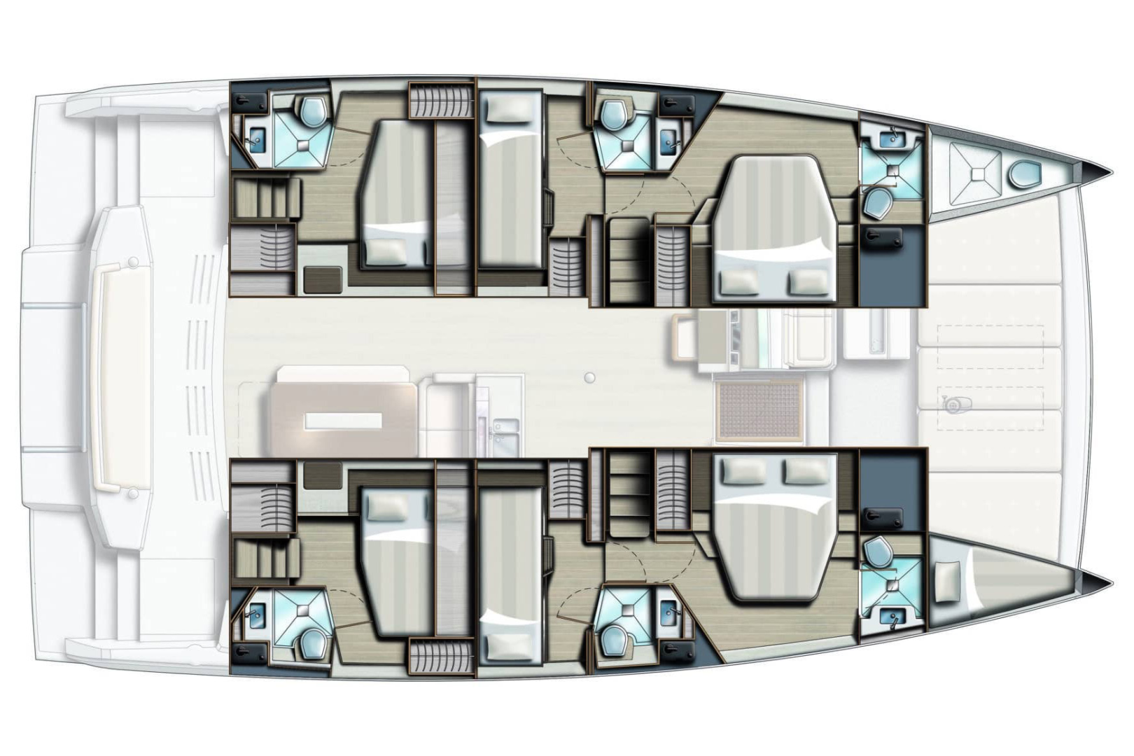 Louer Catamaran avec ou sans skipper Bali à Road Town