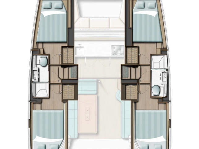 Location Catamaran à Road Town - Bali Bali Catsmart