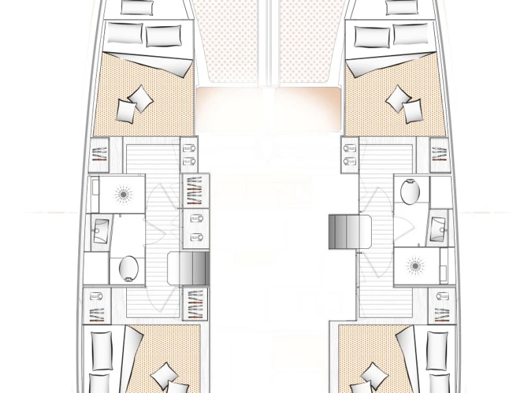 Catamaran à louer à Seget Donji au meilleur prix