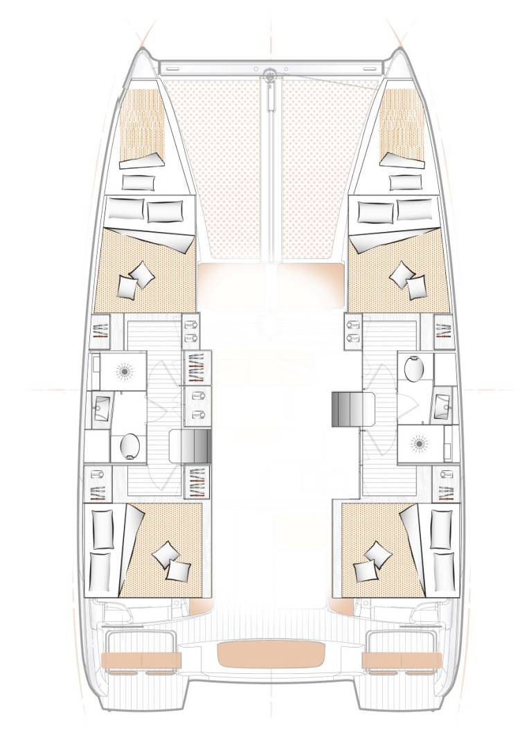 Catamaran à louer à Seget Donji au meilleur prix
