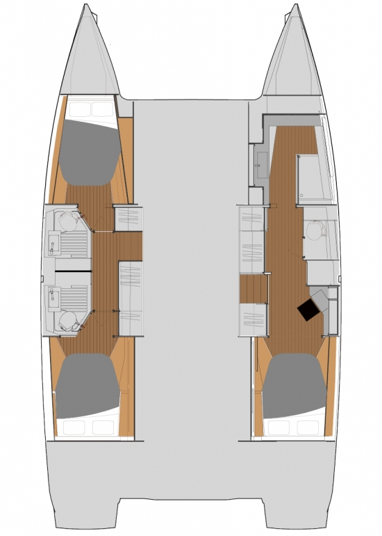 Location Catamaran Fountaine Pajot avec permis