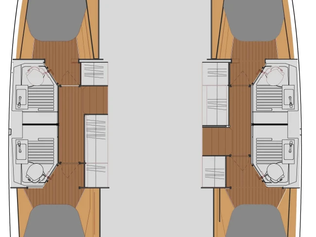 Fountaine Pajot Astrea 42 a louer à Eden Island