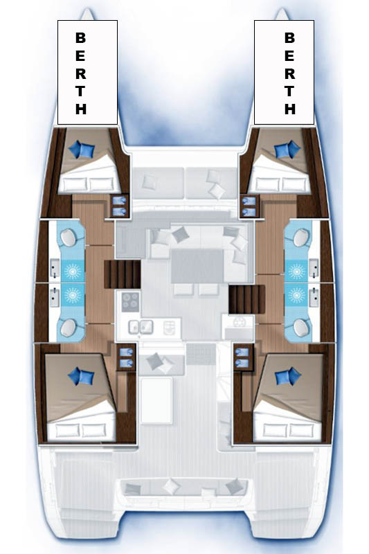 Location Catamaran Lagoon avec permis