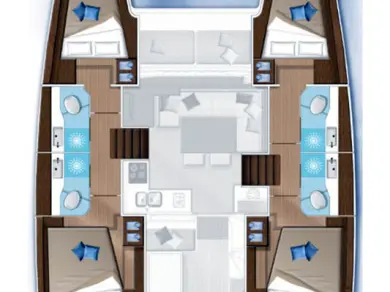 Location Catamaran Lagoon avec permis