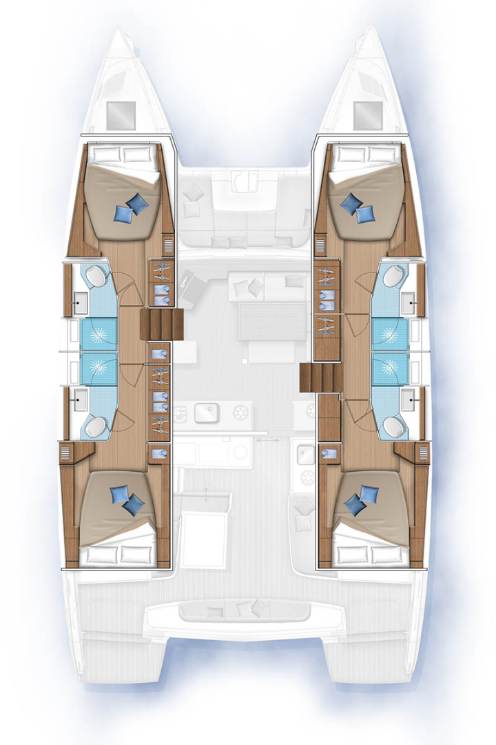 Location Catamaran Lagoon avec permis