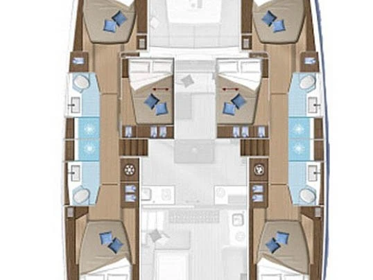 Location bateau Road Town pas cher Lagoon 50