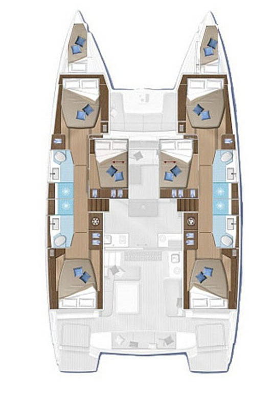 Location bateau Road Town pas cher Lagoon 50