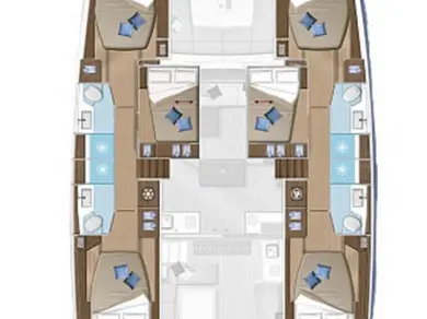 Location bateau Road Town pas cher Lagoon 50