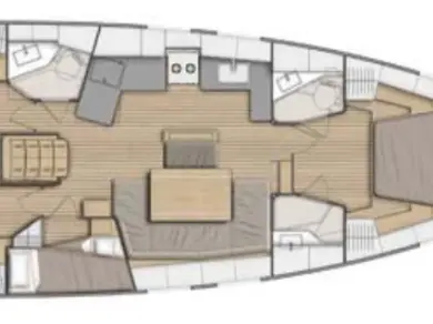Location bateau Komolac pas cher Oceanis 46.1