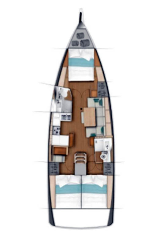 Location Voilier à Komolac - Jeanneau Sun Odyssey 440