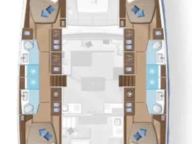 Location à Seget Donji - Lagoon Lagoon 50 sur SamBoat