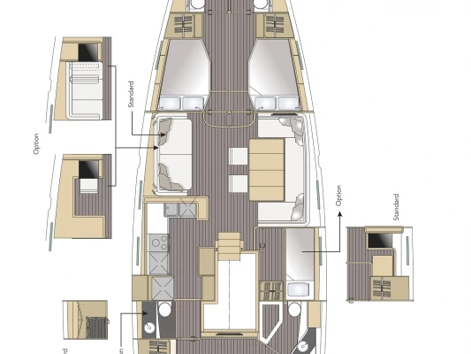 Location Voilier à Pula - Jeanneau Jeanneau 64