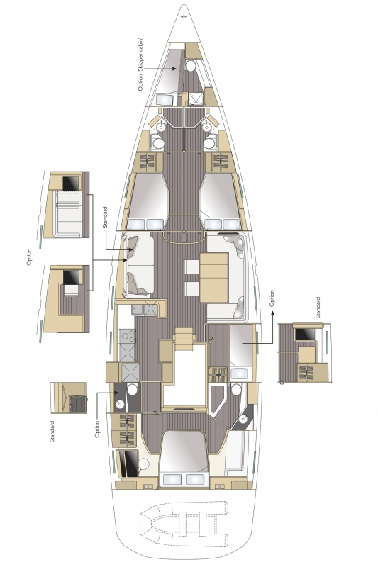 Location Voilier à Pula - Jeanneau Jeanneau 64
