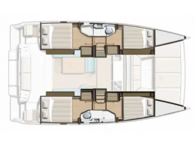 Location bateau Bali Bali Catsmart à Biograd na Moru sur Samboat