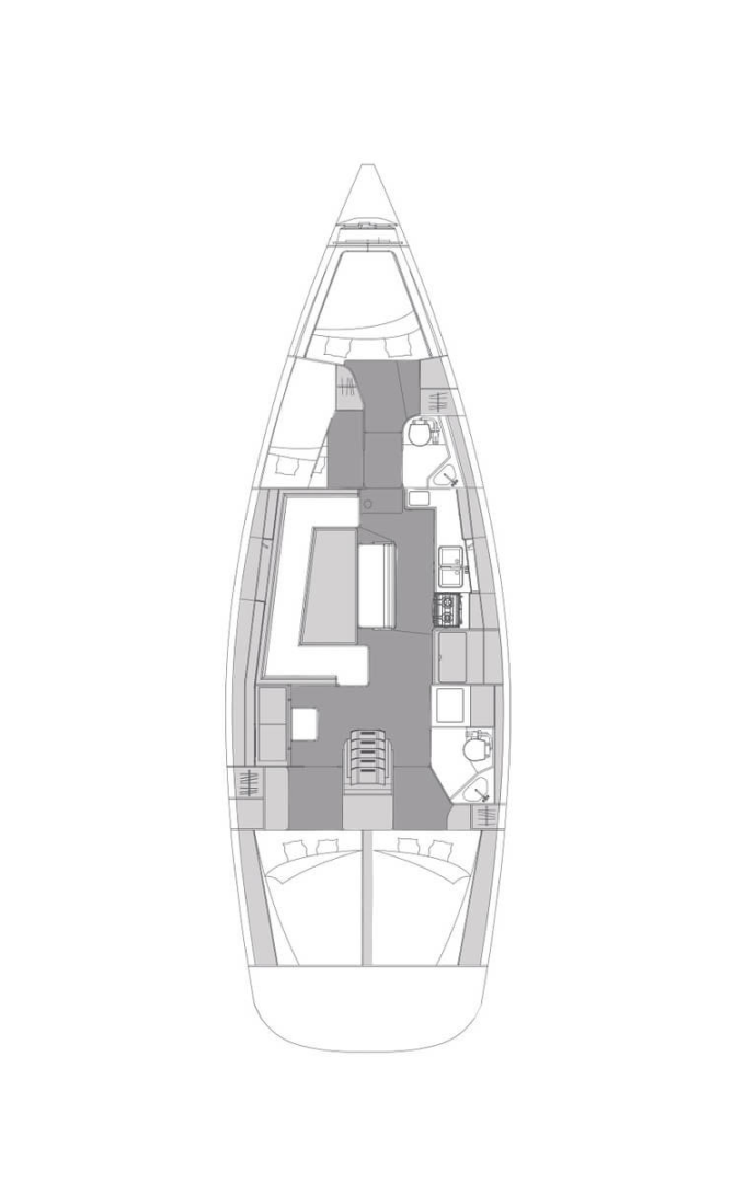 Location bateau Elan Impression 45.1 à Biograd na Moru sur Samboat