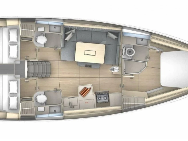 Dufour Dufour 41 a louer à Álimos