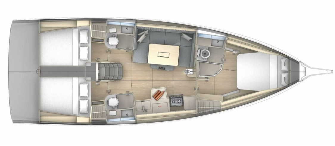 Dufour Dufour 41 a louer à Álimos