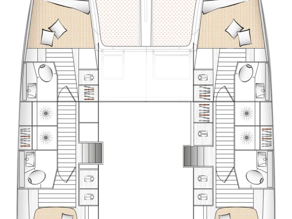 Louer Catamaran avec ou sans skipper Excess à Lefkáda