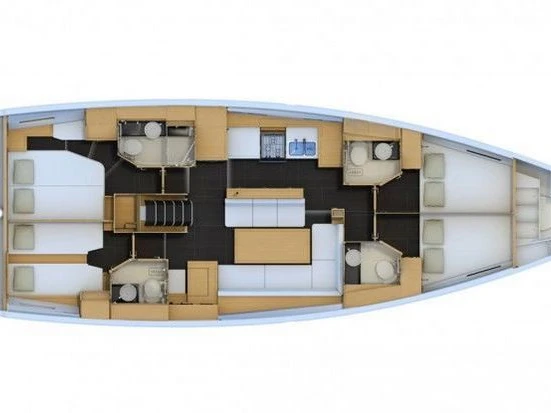 Jeanneau Jeanneau 54 a louer à Kos