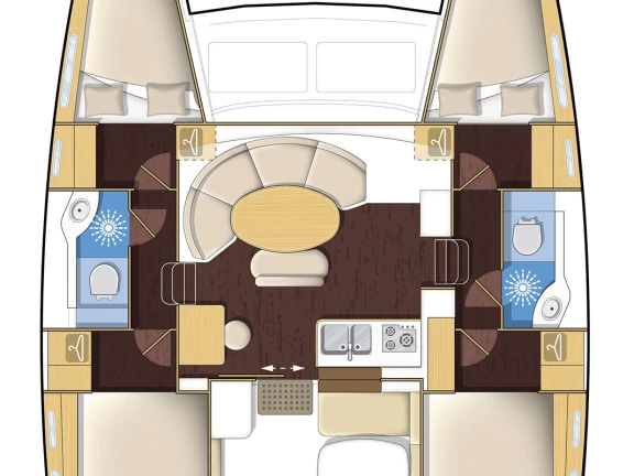 Louez un Lagoon Lagoon 380 S2 à Gouviá