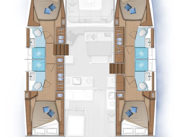 Catamaran à louer à Gouviá au meilleur prix