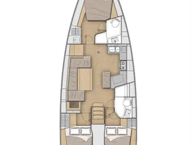 Location bateau Lefkáda pas cher Oceanis 40.1