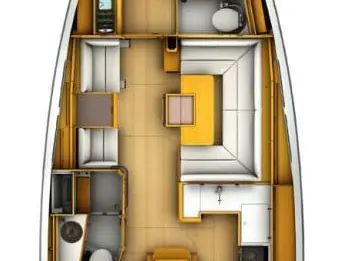 Jeanneau Sun Odyssey 419 a louer à Rhodes (Ville)