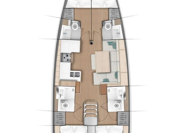 Location bateau Préveza pas cher Sun Odyssey 490