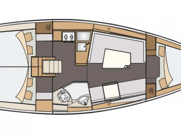 Location bateau Elan Impression 35 à Mali Lošinj sur Samboat