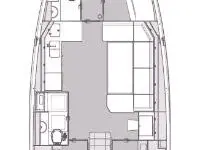 Elan Impression 45 a louer à Zadar