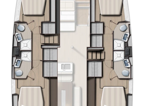 Location bateau Zadar pas cher Bali 4.6